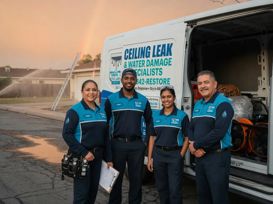 Ceiling Leak Cleanup company in Smoot, WY